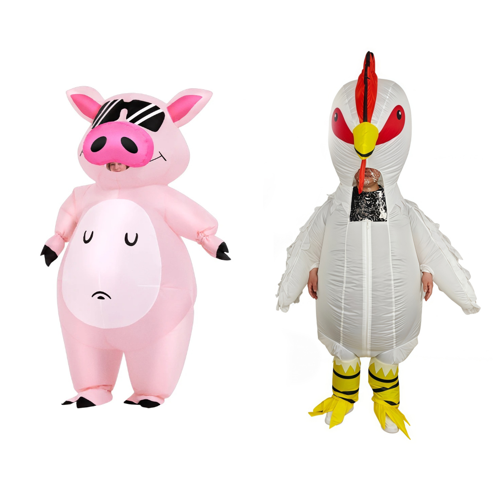 Cartoon Animal Piglet Inflatab - огляд і ціна Womens Suit