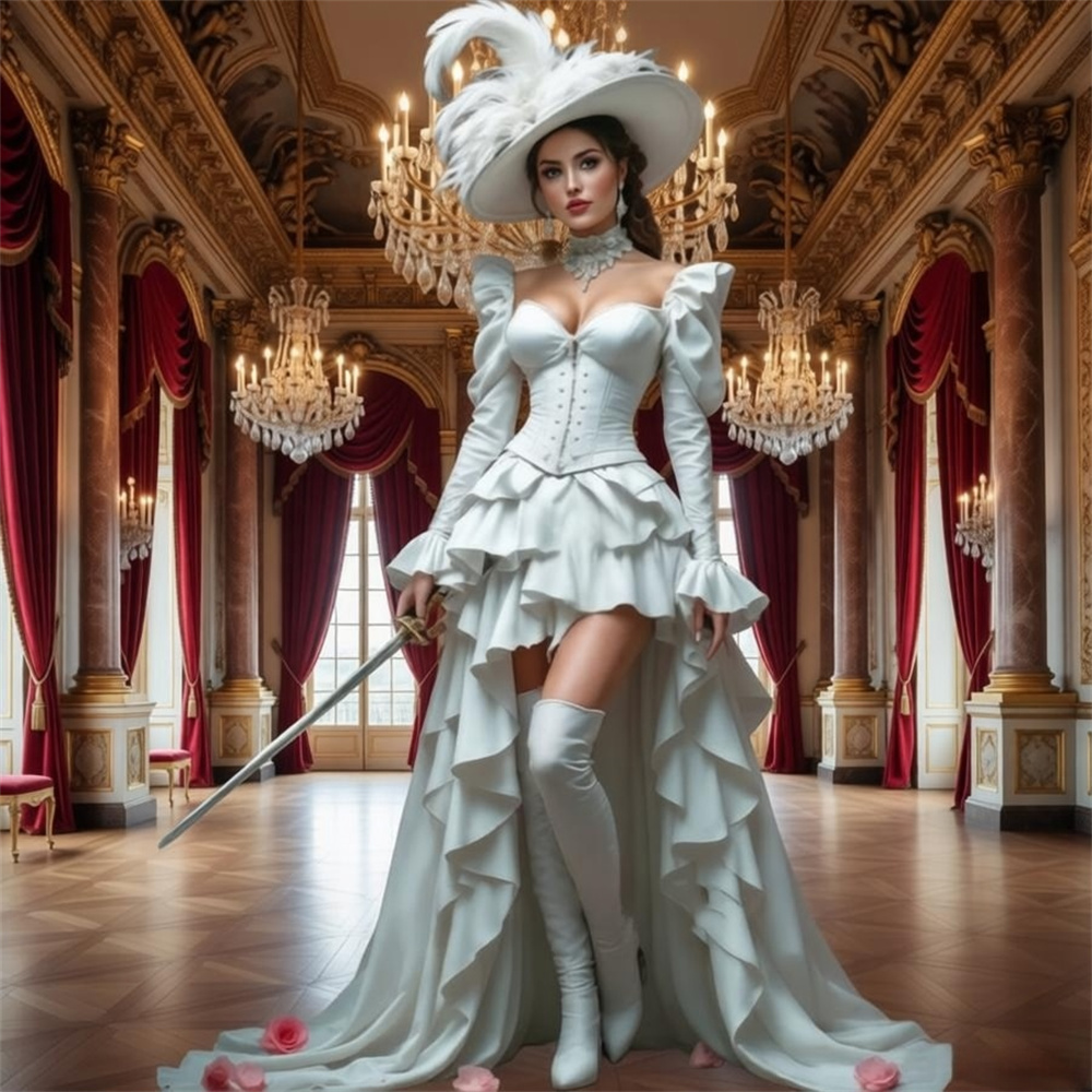 Elegant Medieval Vintage Steam - огляд і ціна Evening Gown