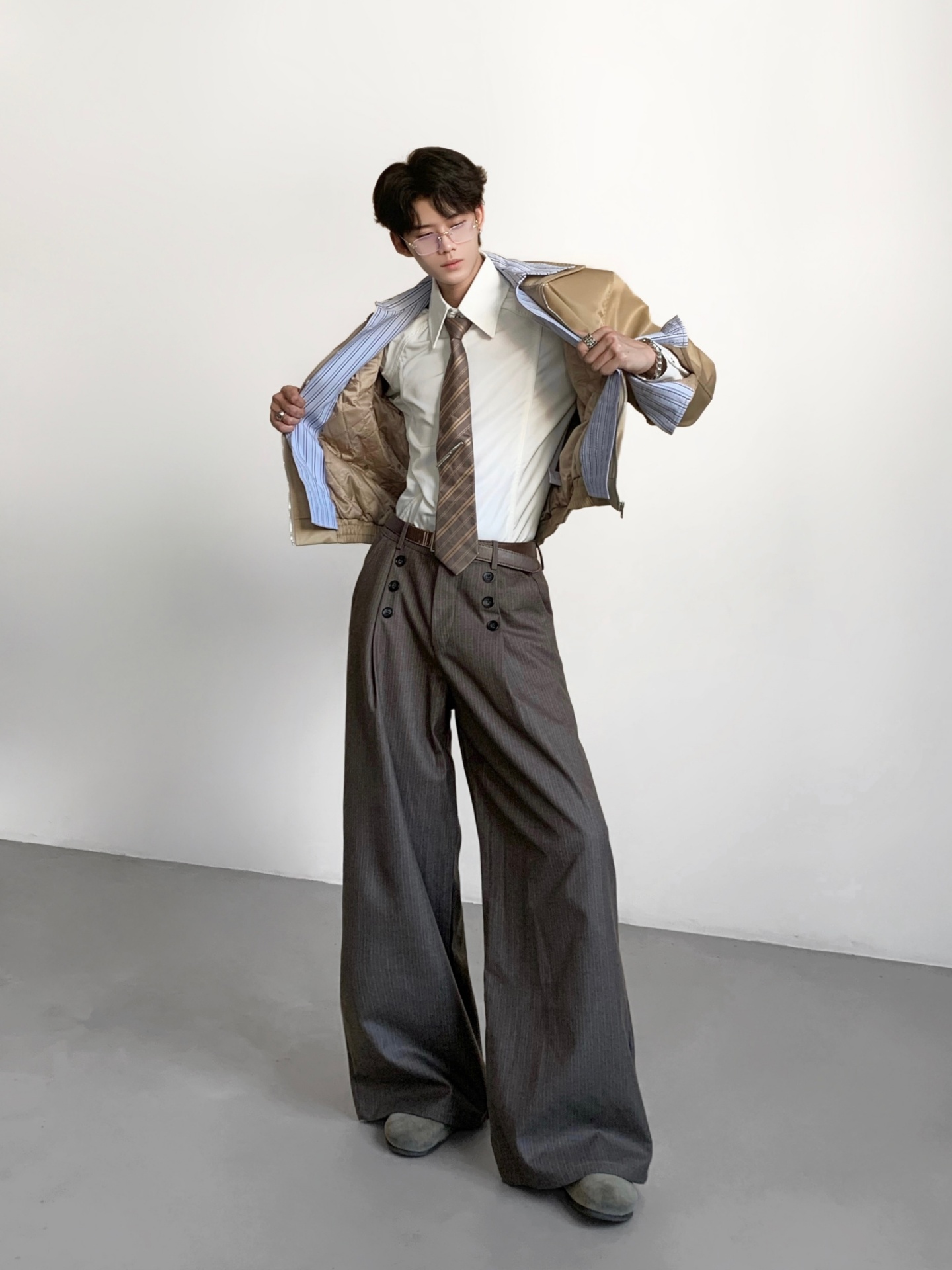 Ace Tailors Men's Casual Strip - огляд і ціна Tailored Trouser Wide