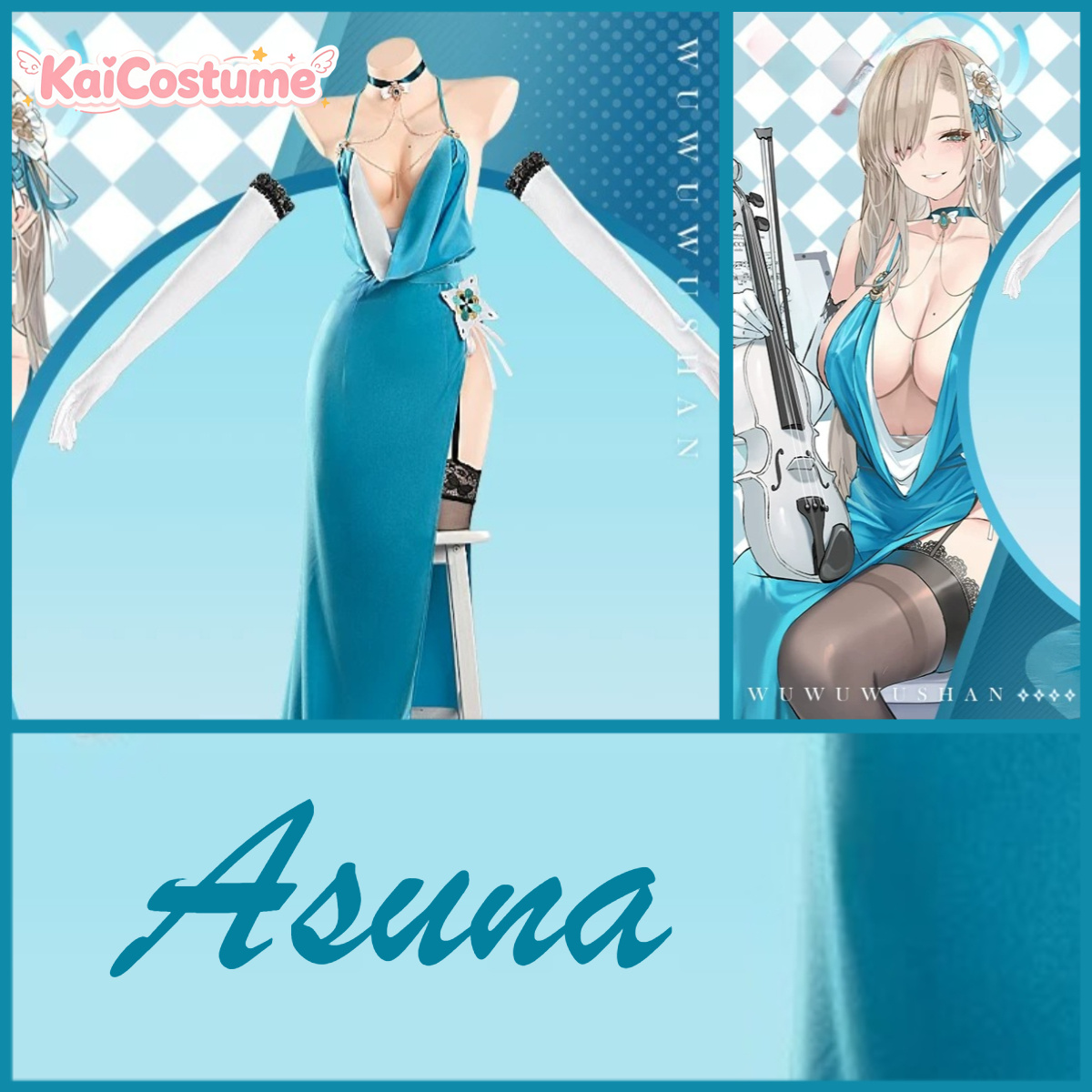 Blue Archive Asuna Evening Gow - огляд і ціна Evening Gown