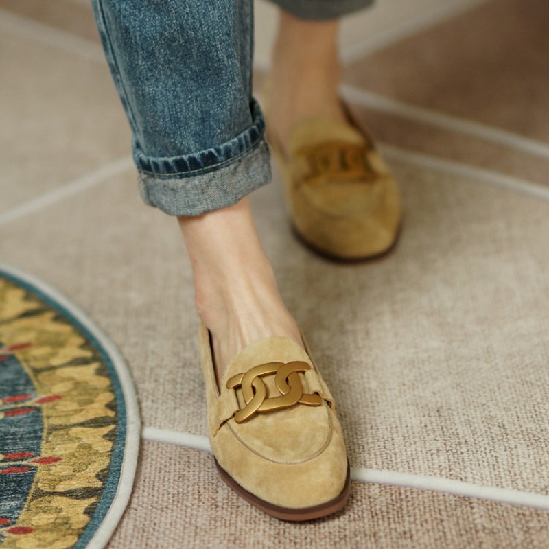 Suede Leather Women Loafers Sp - огляд і ціна Womens Heels