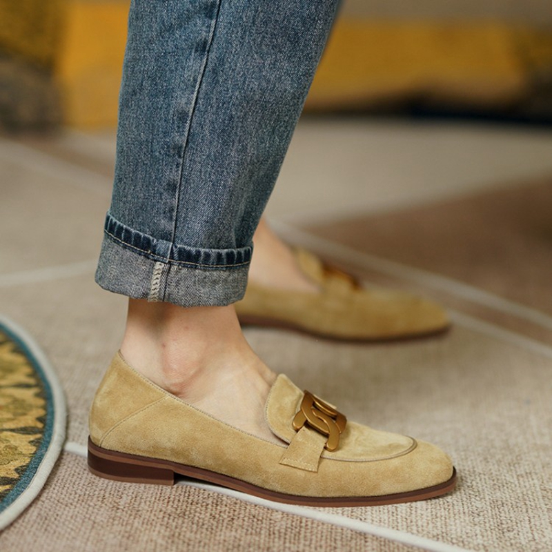 Suede Leather Women Loafers Sp - огляд і ціна Womens Heels