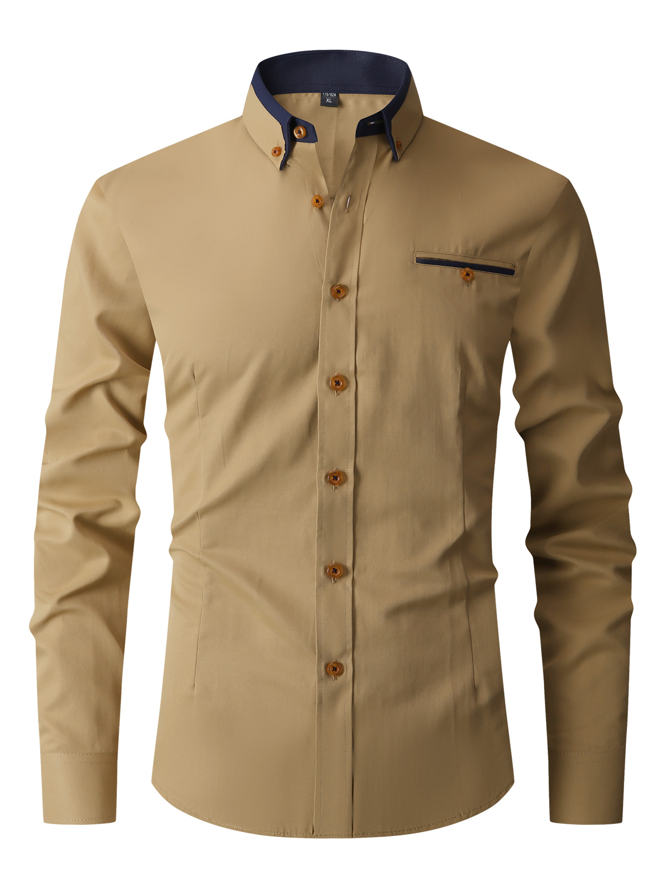 Men Formal Shirt Long Sleeve O - огляд і ціна Formal Dress