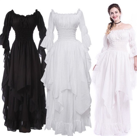 Medieval Dress Retro Off-The-S - огляд і ціна Lace Dress