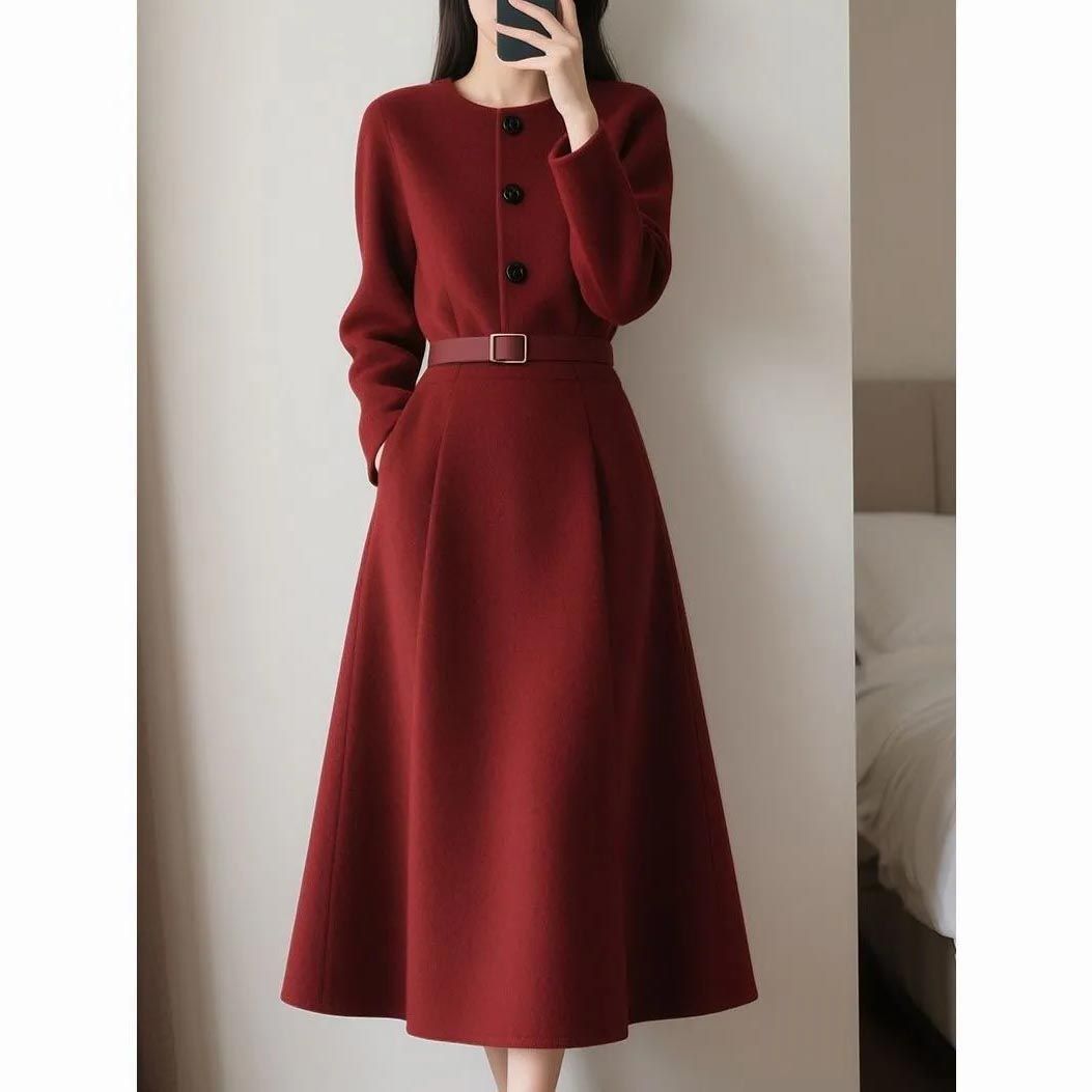 Red Retro High-end Feeling Wai - огляд і ціна Women'S Red Formal Wear