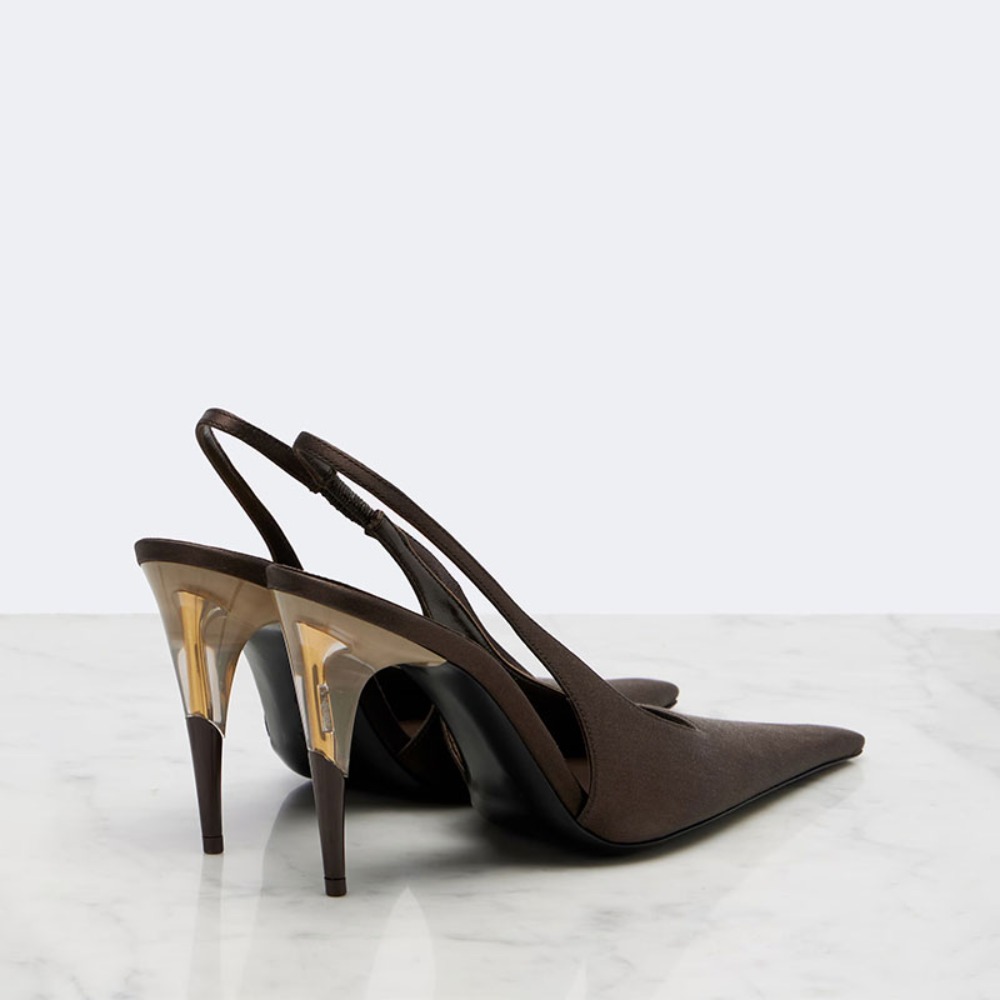 Women Satin Pointed‑Toe Stilet - огляд і ціна Formal Dress