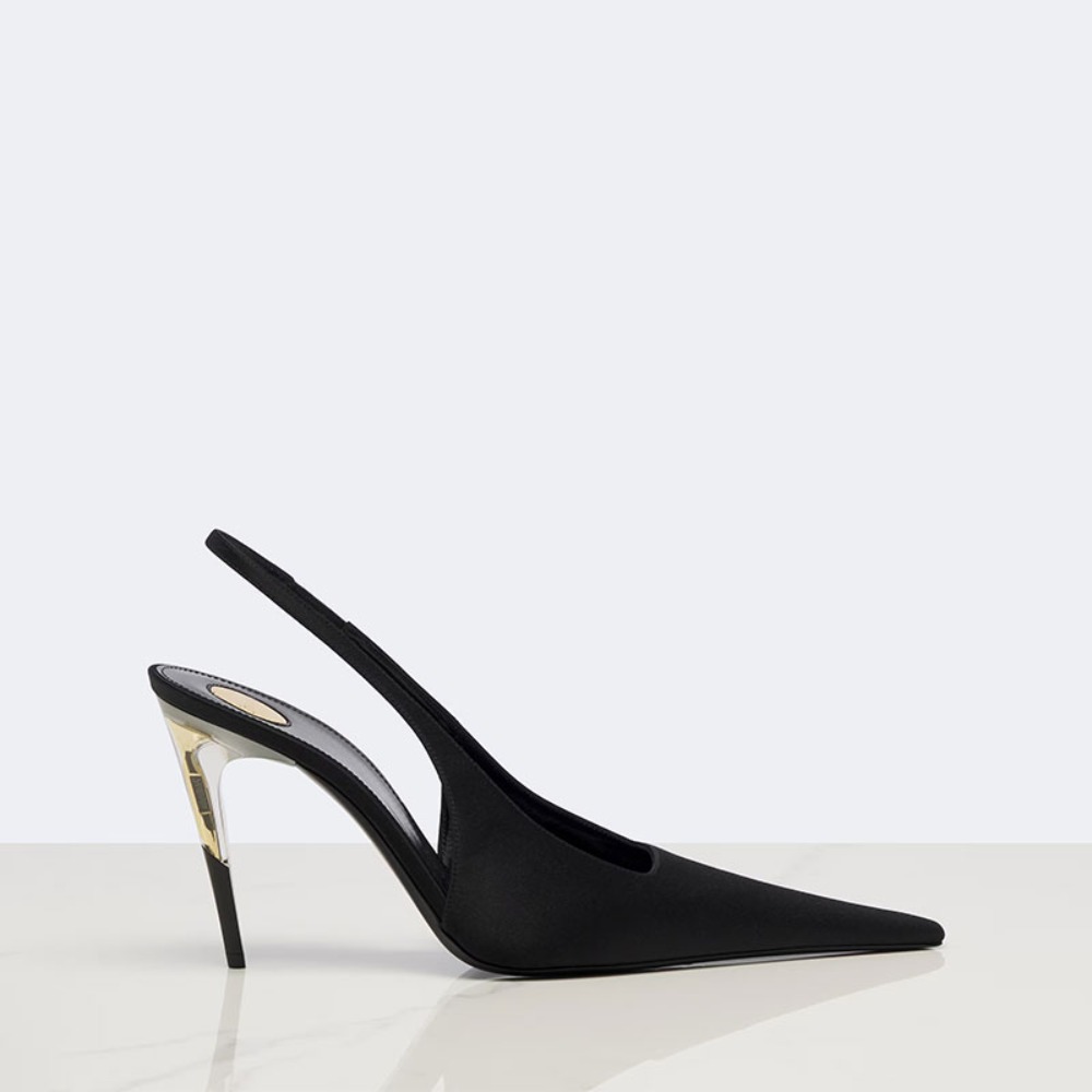 Women Satin Pointed‑Toe Stilet - огляд і ціна Formal Dress