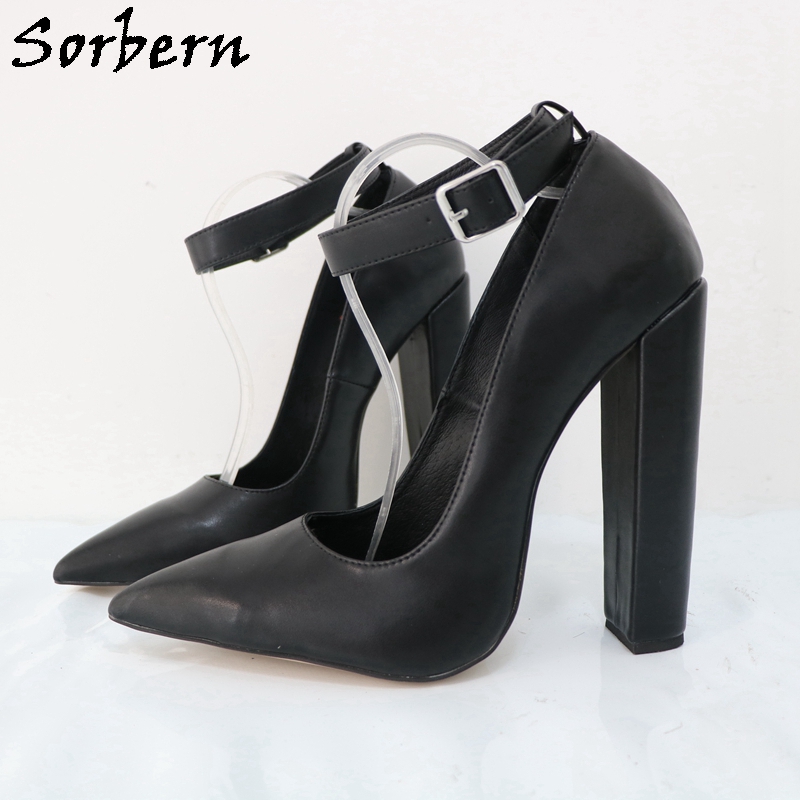 Sorbern Large Size Eu47 Women  - огляд і ціна Pump Heel Block