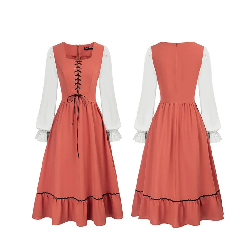 Women'S Vintage Court Medieval - огляд і ціна Midi Dress