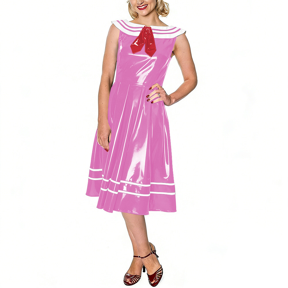 Vintage Sailor Dress for Women - огляд і ціна Midi Dress