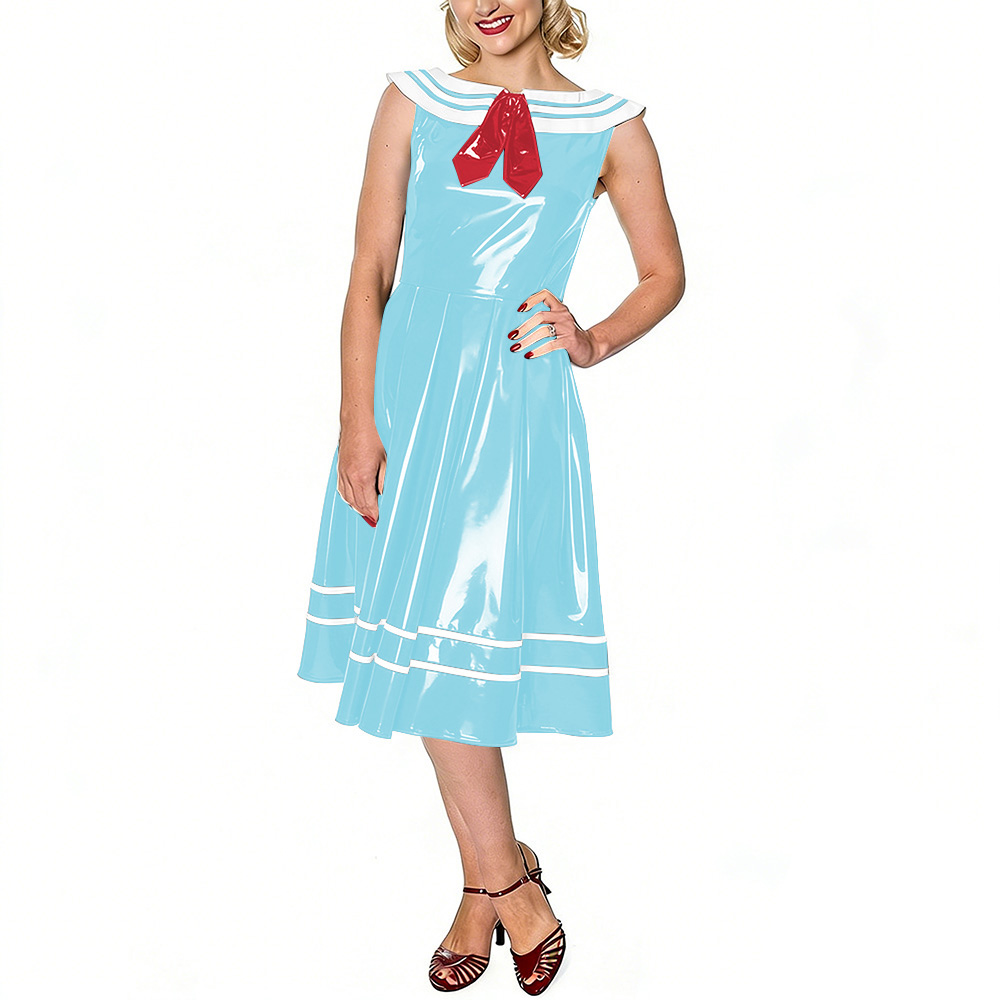 Vintage Sailor Dress for Women - огляд і ціна Midi Dress