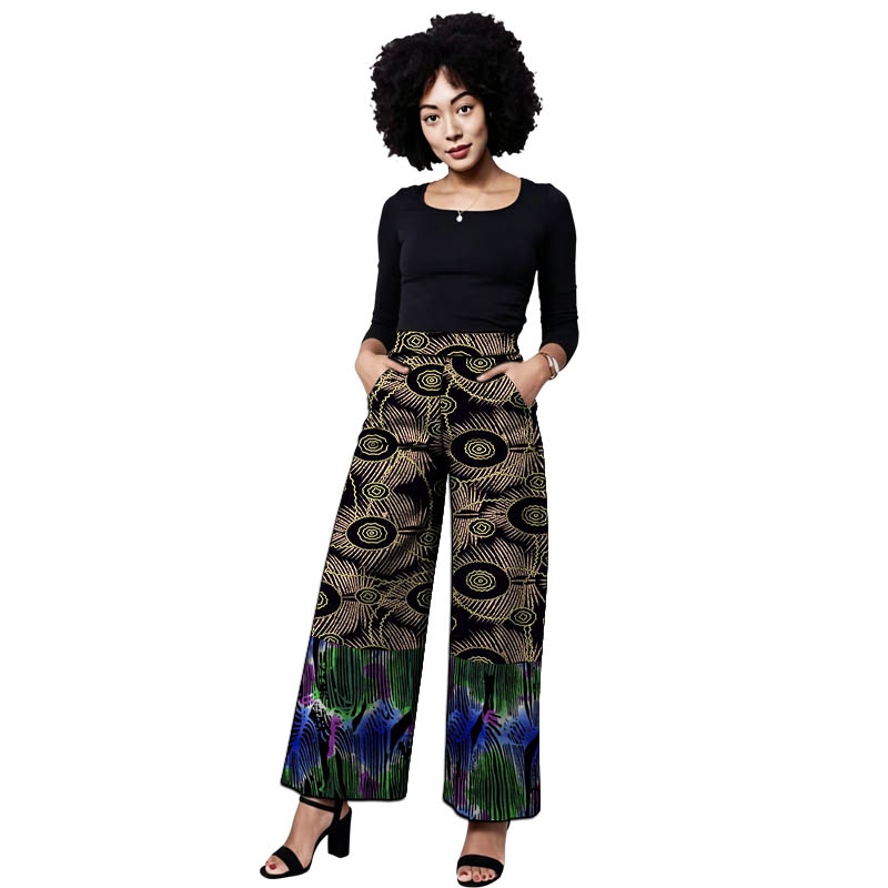 Ankara Outfit Women's Patchwor - огляд і ціна Tailored Trouser Wide