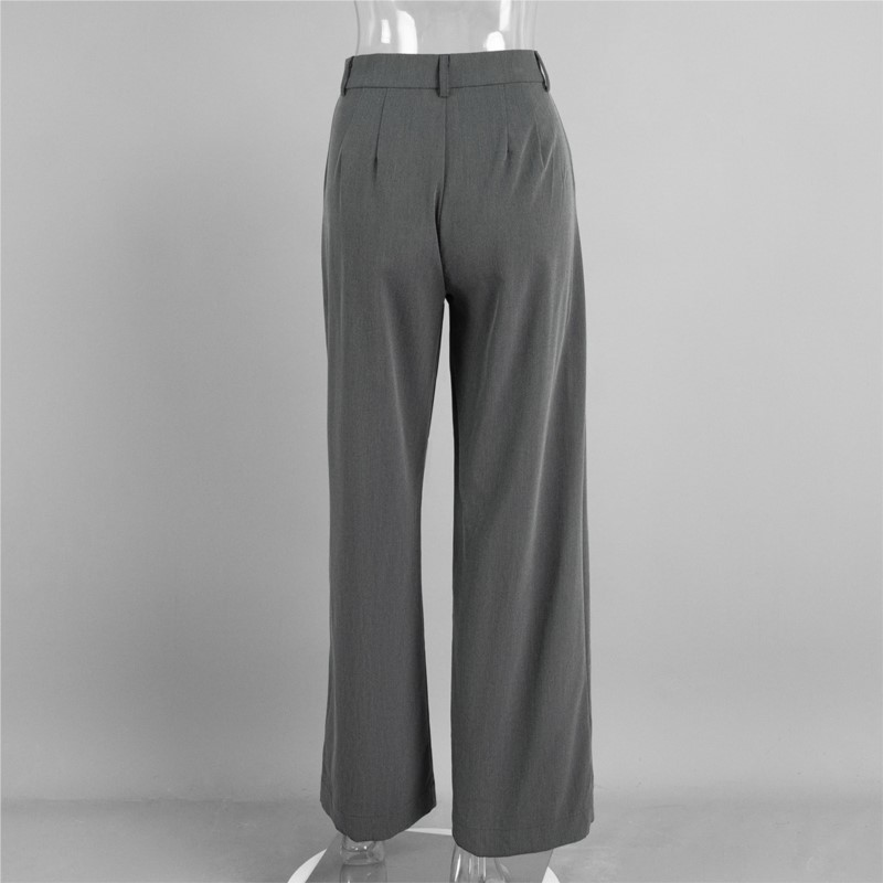 Women Suit Pants Wide Leg Trou - огляд і ціна Tailored Trouser Wide